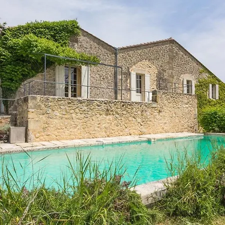 Saint-emilion Chateau Sleeps 16 Pool Wifi Kır Evi Saint-Émilion