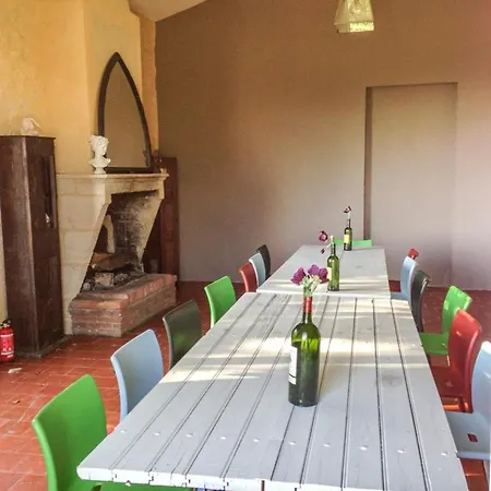 Saint-emilion Chateau Sleeps 16 Pool Wifi Kır Evi *