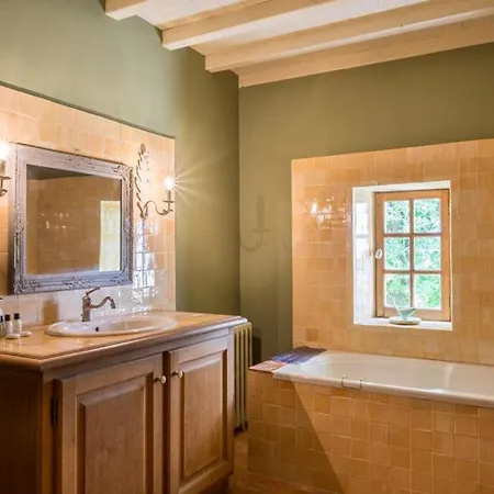 Saint-emilion Chateau Sleeps 16 Pool Wifi Kır Evi Saint-Émilion